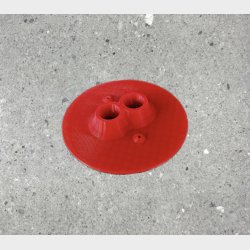 Aflastningsplade - 2 X 16mm flexr�r (pose � 10 stk.)