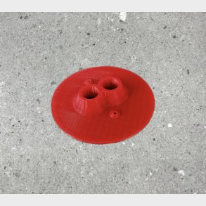 Aflastningsplade - 2 X 16mm flexr�r (pose � 10 stk.)