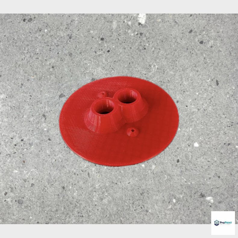 Aflastningsplade - 2 X 16mm flexr�r (pose � 10 stk.)