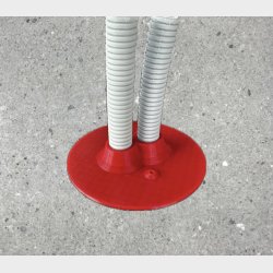 Aflastningsplade - 2 X 16mm flexr�r (pose � 10 stk.)