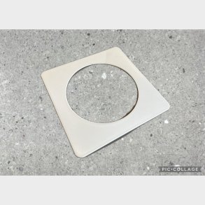 Bagplade for indbygningsh�jtalere